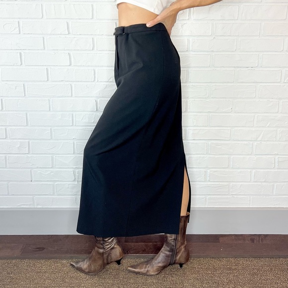 Jones New York Dresses & Skirts - Jones New York Sport classic black stretch maxi skirt 6